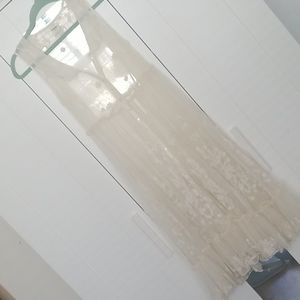 Intametely  free people sheer lace bress